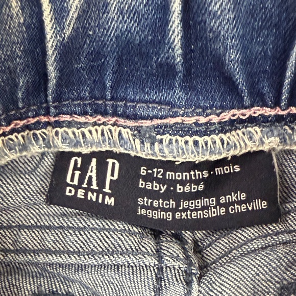 GAP - Denim Jeans with Silver Polka Dots - Picture 2 of 3
